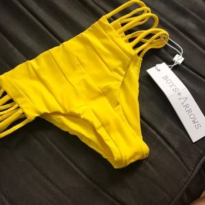Boys + arrows yellow sunshine bikini bottoms